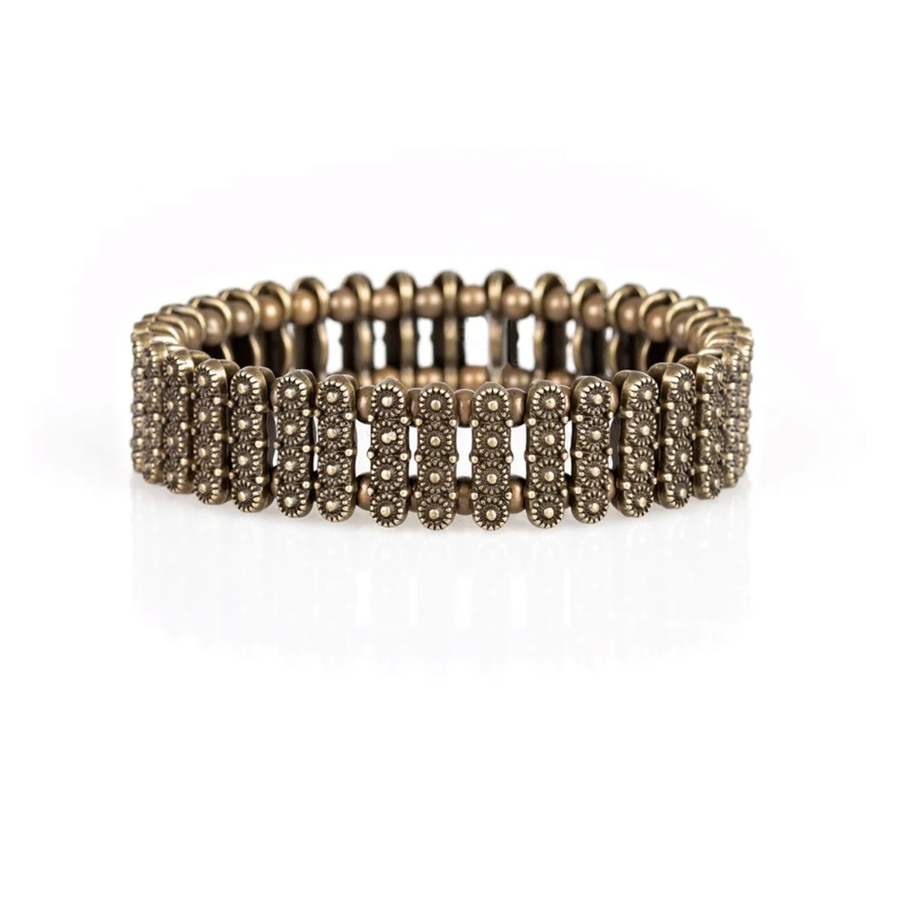 Vintage Paparazzi Vault “rise with the sun” brass bracelet